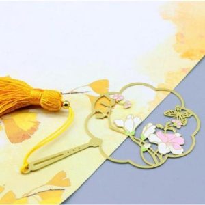 Marque-page en métal Magniolia