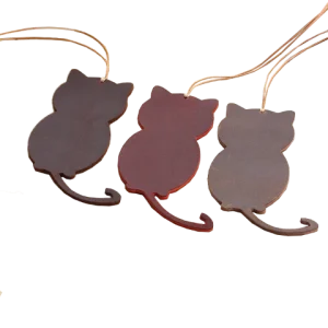 Marque-page original Chat en cuir