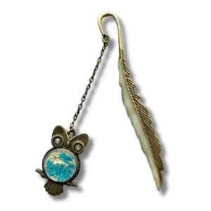 Marque-page en métal Fluorescent