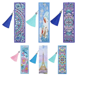 Marque-pages originaux Cuir et Perles