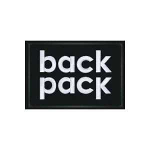 Patch backpack