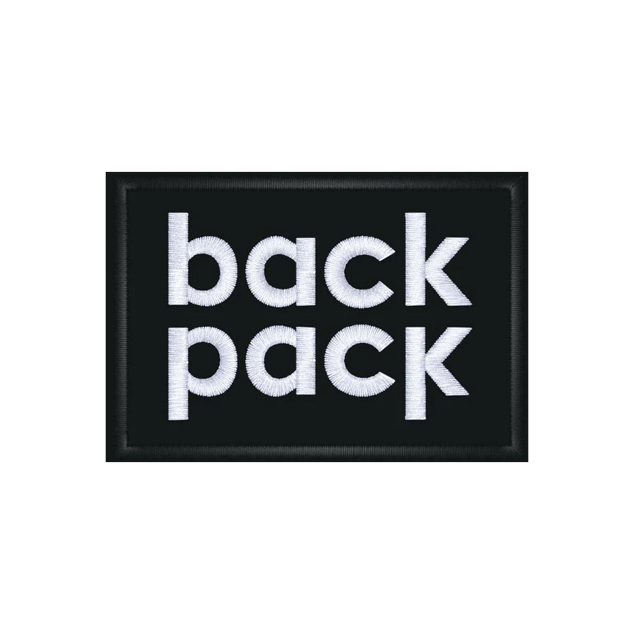 Patch backpack