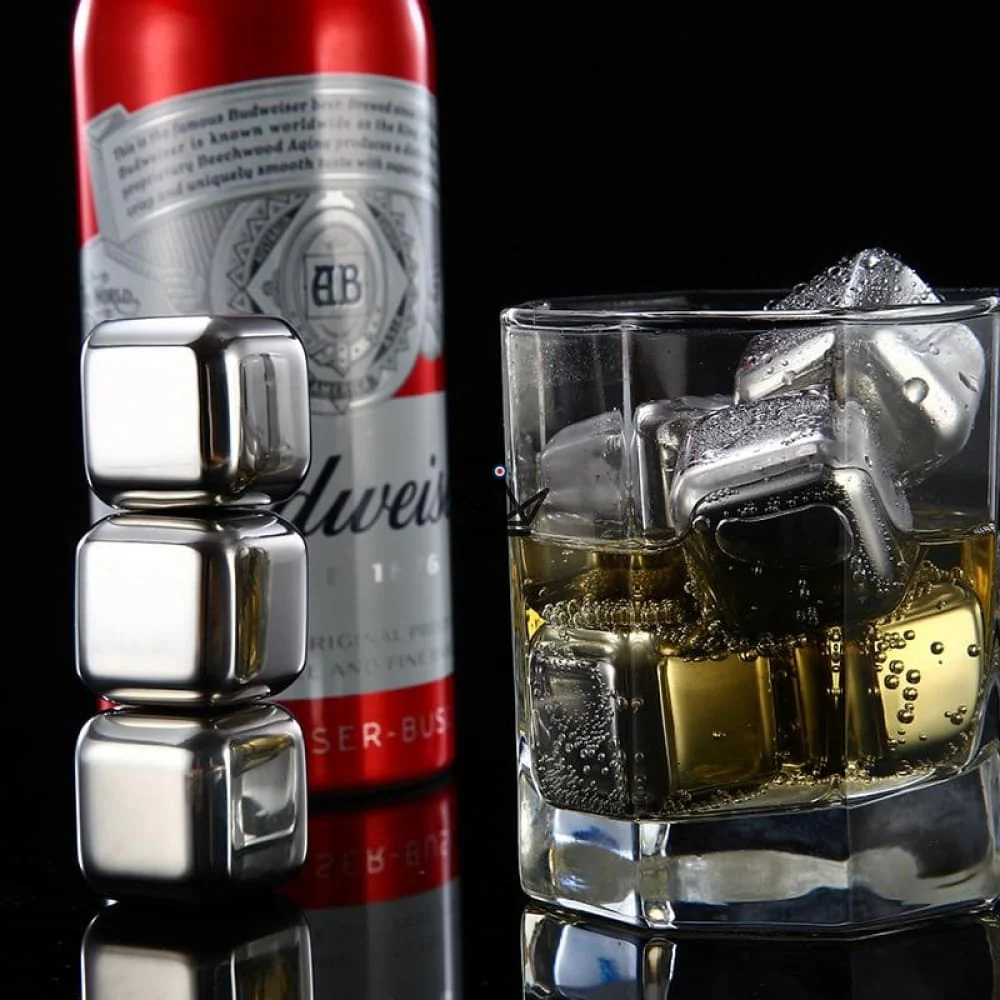 Glaçon réutilisable en acier inoxydable – Image 2