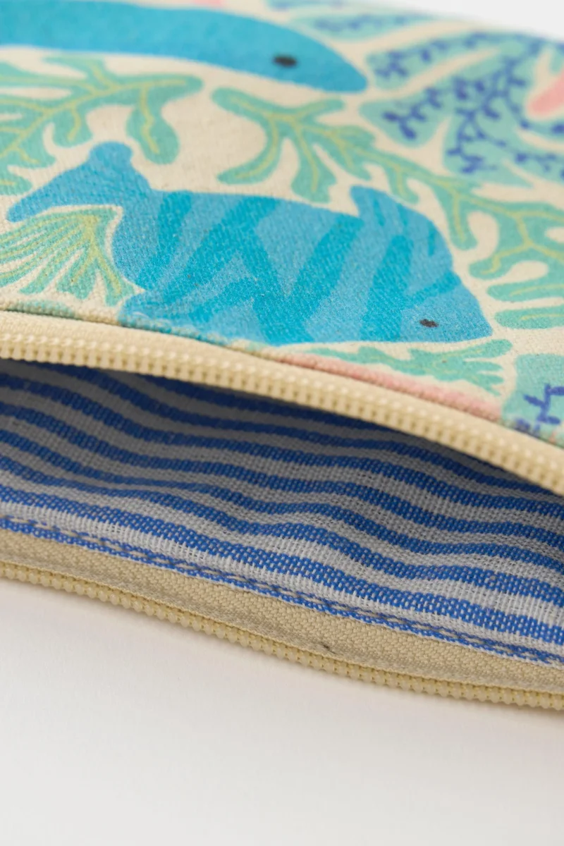 Bolso de mano con estampado marino – Image 4