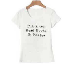 T-Shirt citation Be Happy