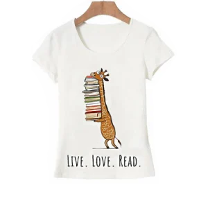 T-Shirt citation Girafe