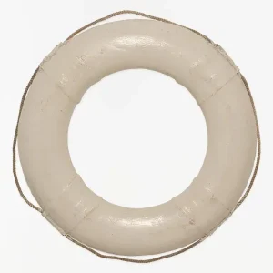 Salvavidas antiguo o vintage crudo - D1158