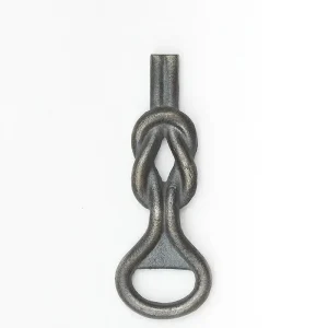 Abrebotellas con forma de cuerda en metal